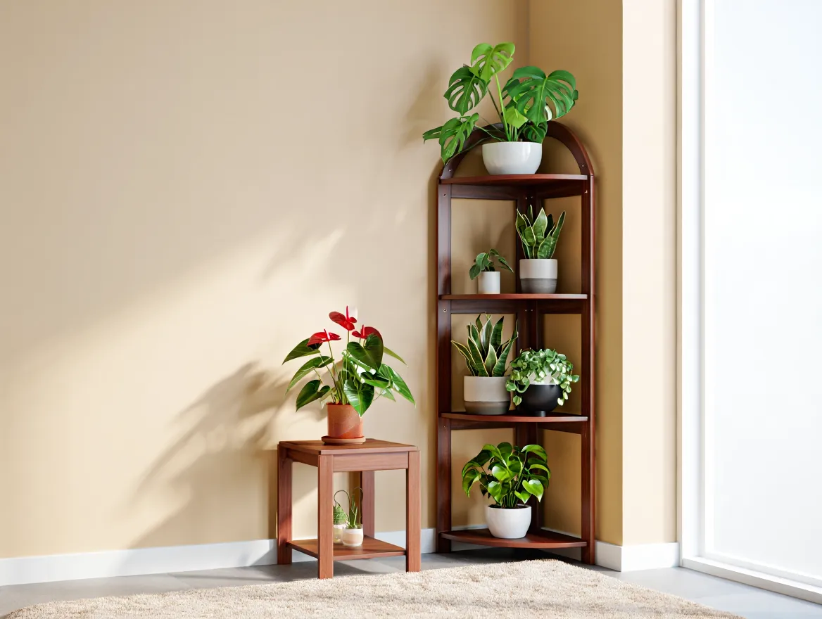 premium corner collection with diverse plant varieties